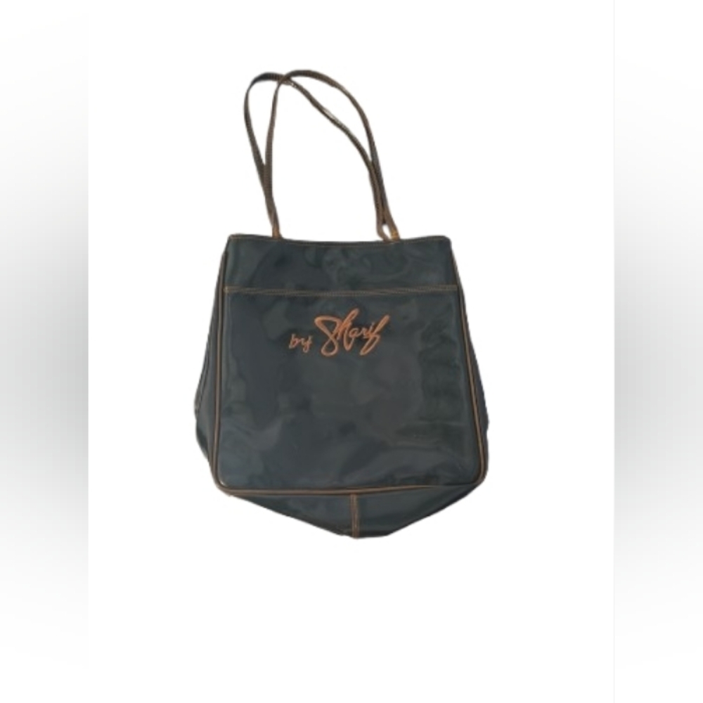 Vintage 2000s Y2K By Sharif Logo Tote Shoulder Bag OS
